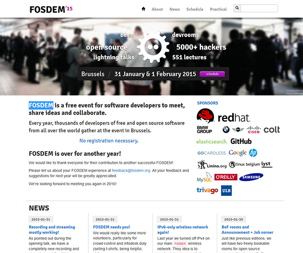 FOSDEMの構成管理開発者セミナー開催。OpenStackを使用したパブリックインフラストラクチャの可能性とは？