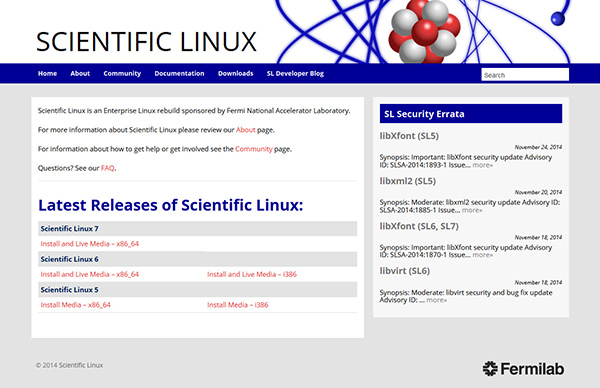 RHEL6.6互換「Scientific Linux 6.6」を提供開始
