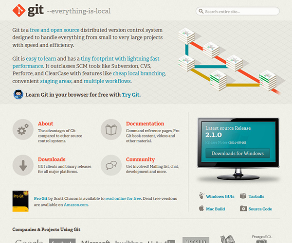 新機能が搭載された「Git 2.1」リリース